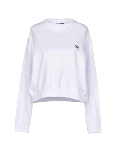 Shop Calvin Klein Jeans Est.1978 Sweatshirts In White