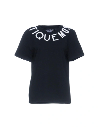 Shop Boutique Moschino T-shirt In Black