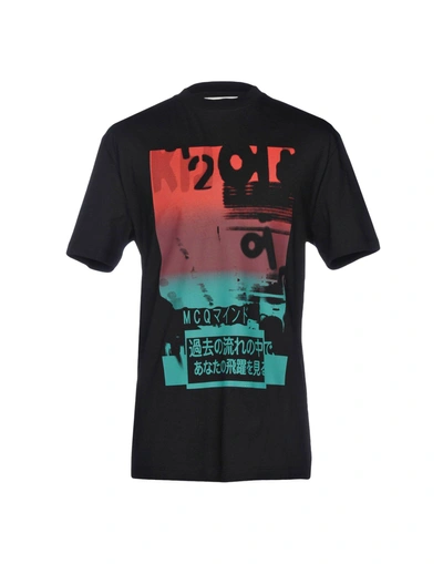 Shop Mcq By Alexander Mcqueen T-shirt In Black