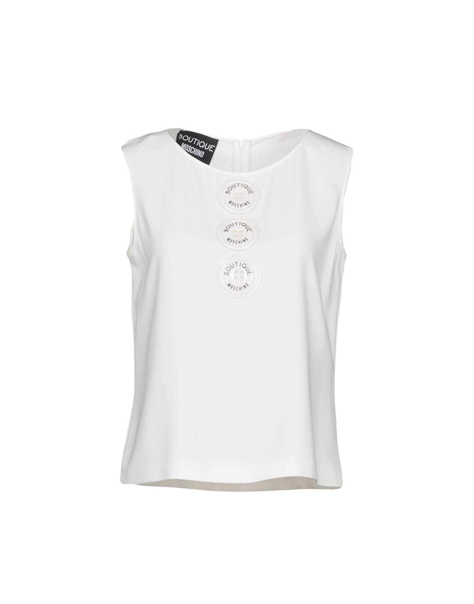 white boutique tops