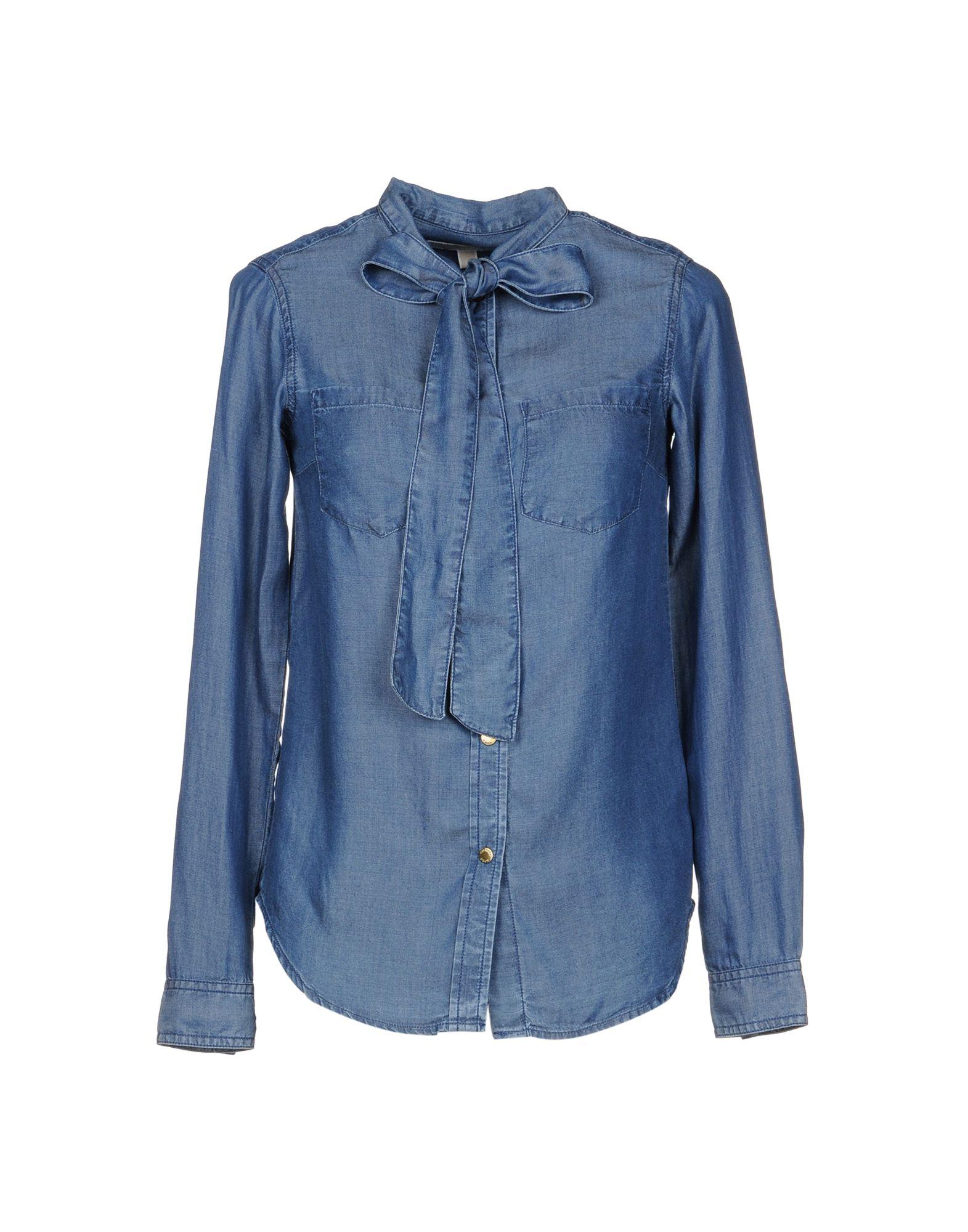 michael kors denim shirt