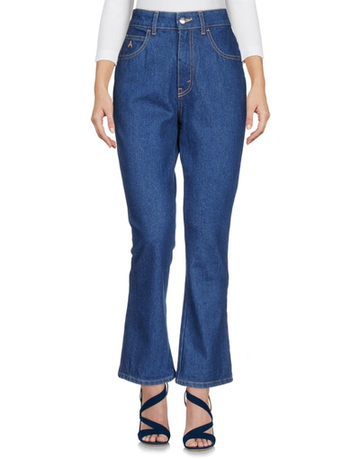 Shop Attico Jeans In Blue