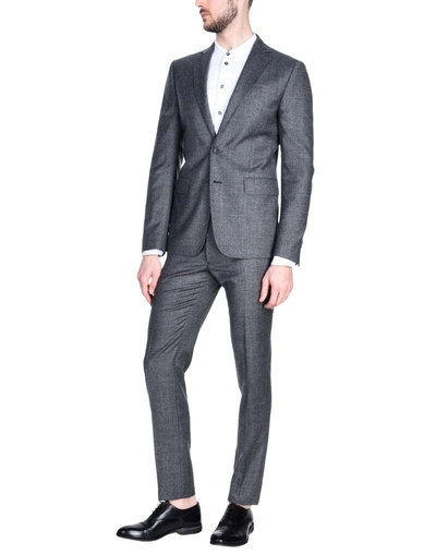 Shop Dsquared2 Suits In Lead