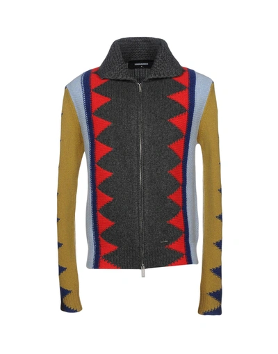 Shop Dsquared2 Cardigans In Lead