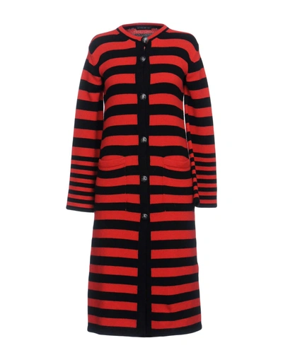 Shop Etro Cardigan In Red