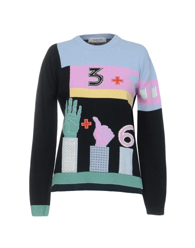Shop Valentino Sweaters In Sky Blue