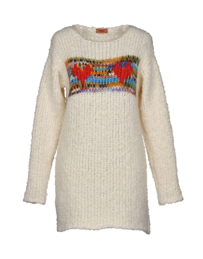 Shop Missoni Sweater In Ivory