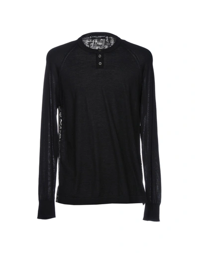 Shop Dolce & Gabbana Man Sweater Black Size 34 Cashmere, Silk