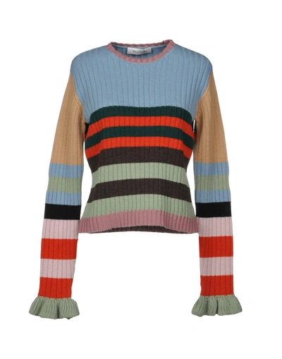 Shop Valentino Sweater In Sky Blue