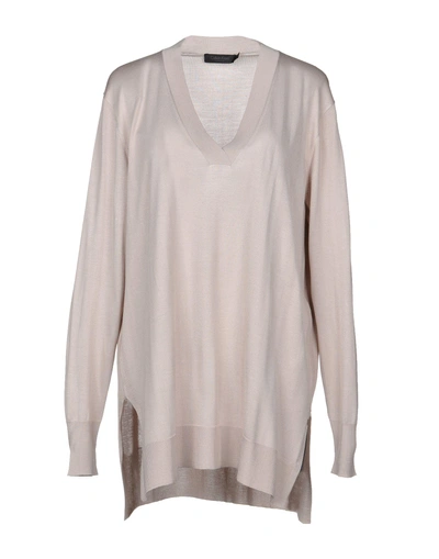 Shop Calvin Klein Collection Sweater In Light Pink