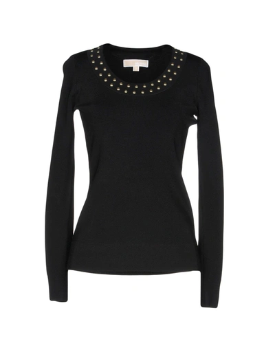 Shop Michael Michael Kors Sweaters In Black