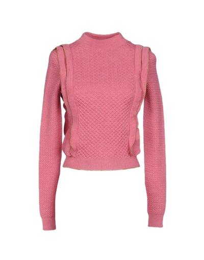 Shop Philosophy Di Lorenzo Serafini Sweaters In Pastel Pink