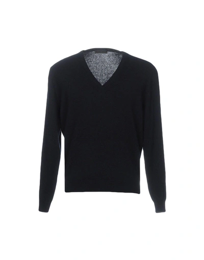 Shop Prada Sweaters In Midnight Blue