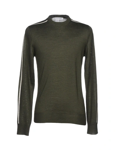 Shop Comme Des Garçons Shirt Sweaters In Military Green
