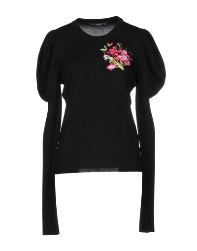 Shop Dolce & Gabbana Sweaters In Black