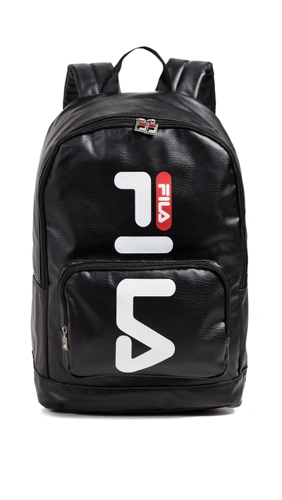 Shop Fila Riley Backpack In Black