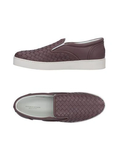 Shop Bottega Veneta Sneakers In Purple