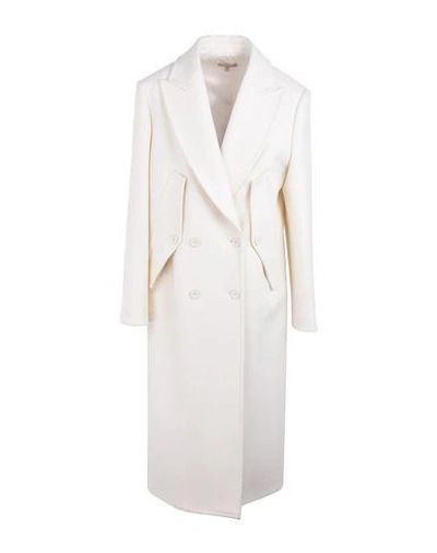 Shop Michael Kors Coats In White