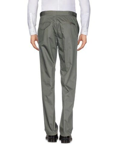 Shop Lanvin Casual Pants In Grey
