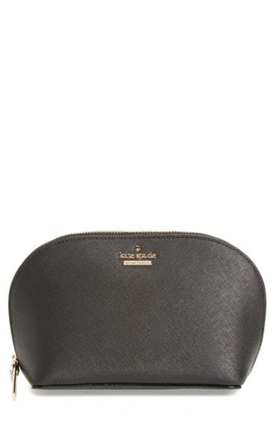 Shop Kate Spade Cameron Street - Small Abalene Leather Cosmetics Case In Marguerite Bloom