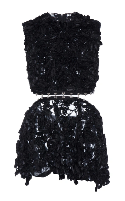Shop Proenza Schouler Irish Lace Embroidery Top In Black