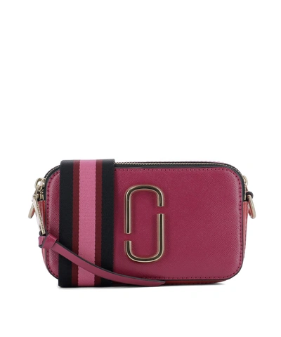 Shop Marc Jacobs Multicolor Leather Shoulder Bag In Pink