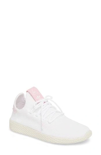 Shop Adidas Originals Pharrell Williams Tennis Hu Sneaker In White/ White