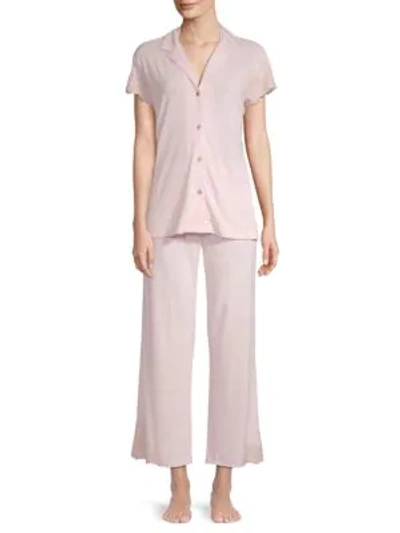 Shop Natori Women's 2-piecelux Shangrila Pajama Set In Pink