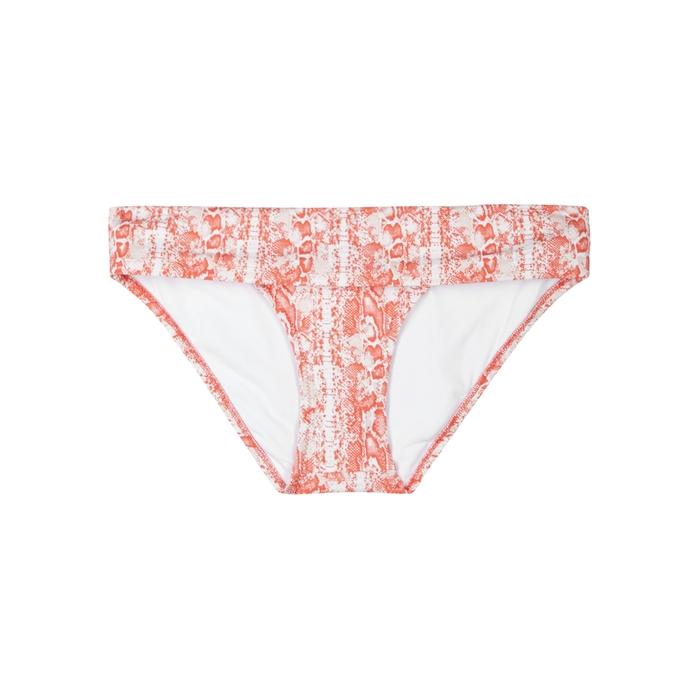 heidi klein snake print bikini