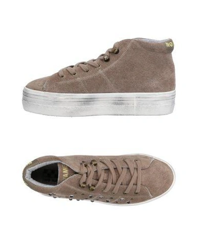 Shop No Name Sneakers In Dove Grey