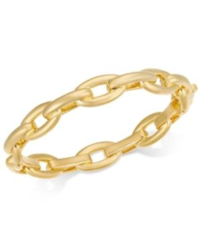 Shop Kate Spade New York Large Link Bangle Bracelet In Gold