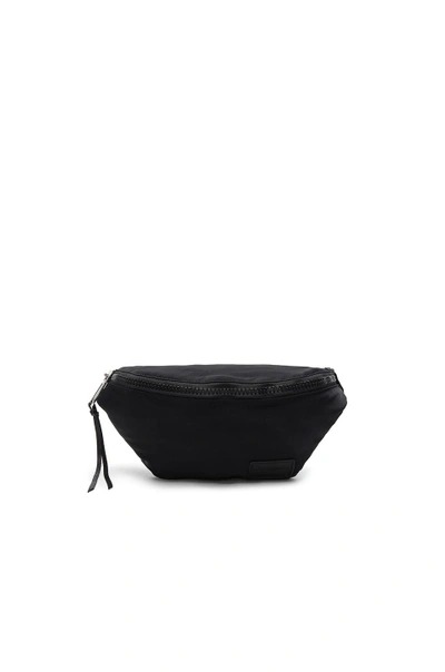 Shop Rebecca Minkoff Nylon Belt Bag In Black