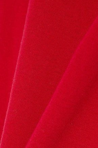 Shop By Malene Birger Woman Cotton-jersey Tank Red