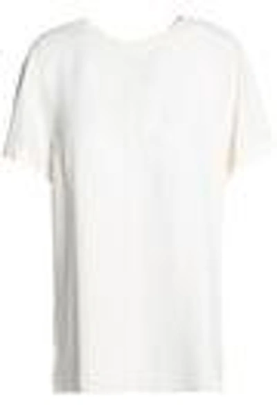 Shop Proenza Schouler Woman Tie-back Crepe Top White