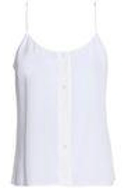 Shop Equipment Woman Silk Crepe De Chine Camisole White