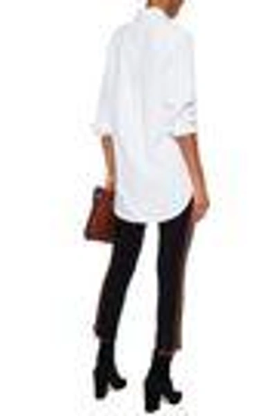 Shop Rag & Bone Woman Poplin Shirt White