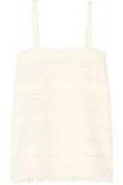 Shop Hatch Woman The Nilli Cotton-blend Tweed Camisole Off-white