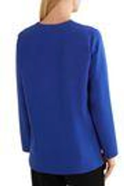 Shop Stella Mccartney Arlesa Cady Top In Royal Blue