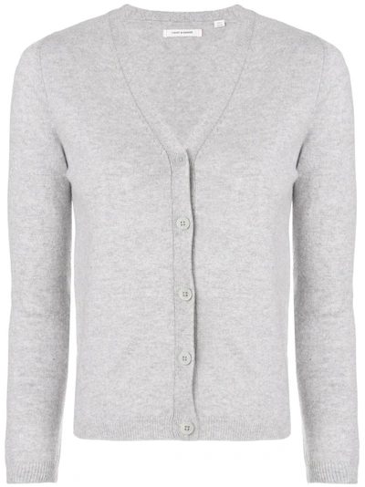 Shop Chinti & Parker Pineapple Cardigan In Grey