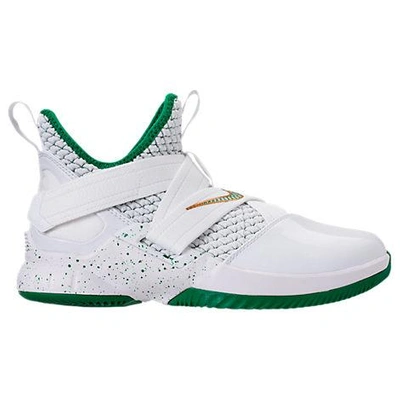 Nike Boys' Grade School Lebron Soldier 12 Basketball Shoes, White | ModeSens