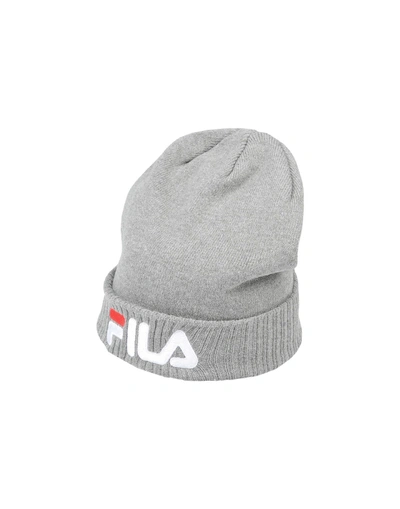 Shop Fila Hat In Grey