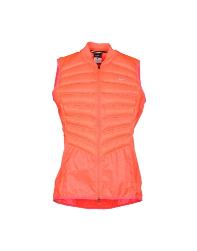 Shop Nike Down Jacket In Fuchsia