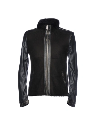 Shop Bully Man Jacket Black Size 44 Leather