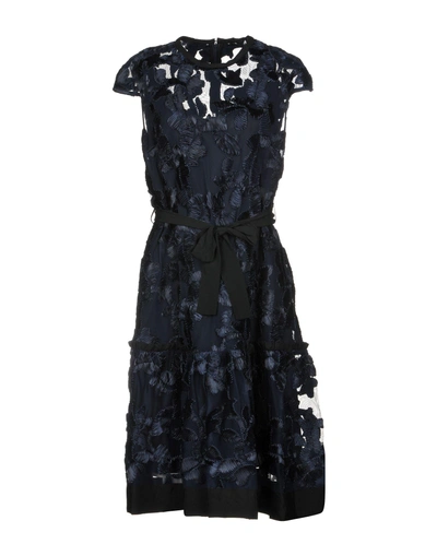 Shop Class Roberto Cavalli Knee-length Dress In Dark Blue