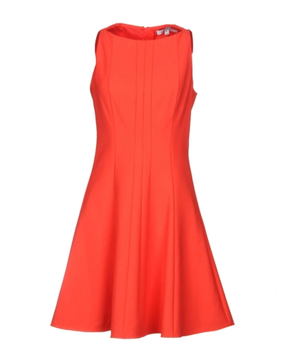 Shop Elizabeth And James Short Dress In Coral