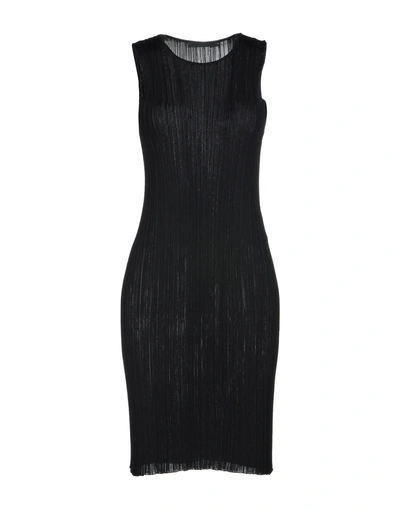 Shop Calvin Klein Collection Short Dress In Black