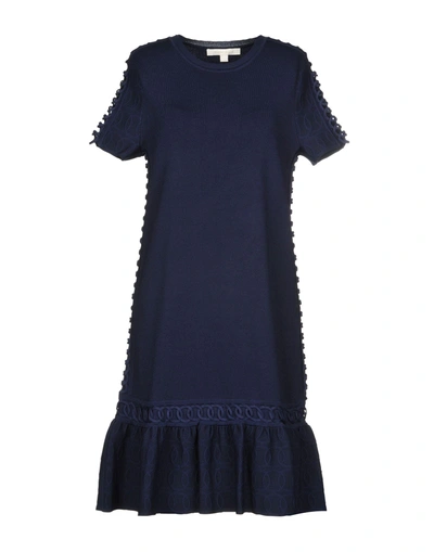 Shop Jonathan Simkhai Short Dress In Dark Blue