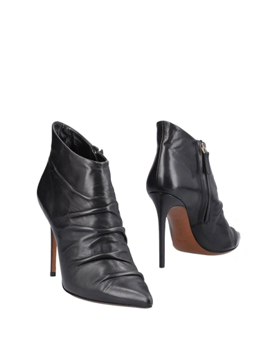 Shop Aldo Castagna Woman Ankle Boots Black Size 8.5 Soft Leather