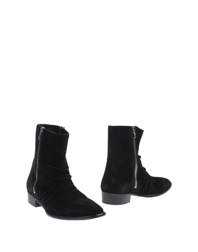 Shop Amiri Boots In Black