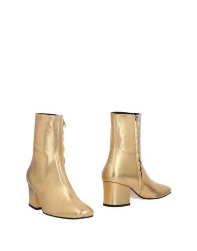 Shop Dorateymur Ankle Boot In Gold